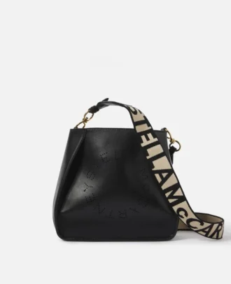 Borsa a tracolla con logo Stella