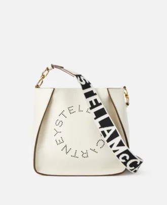 Borsa a tracolla con logo Stella