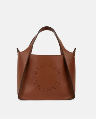Borsa a tracolla con logo Stella