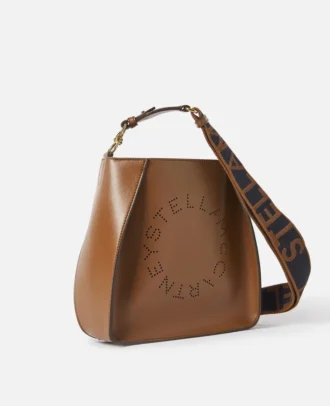 Borsa a tracolla con logo Stella