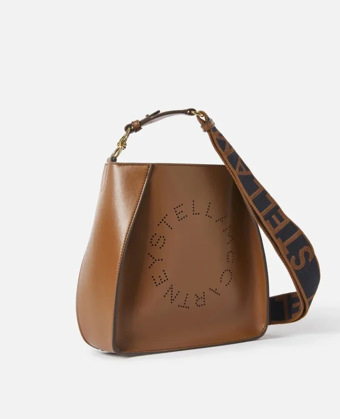 Borsa a tracolla con logo Stella