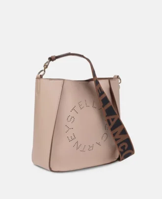 Borsa a tracolla con logo Stella
