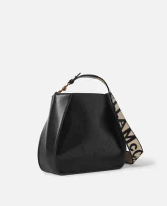 Borsa a tracolla con logo Stella