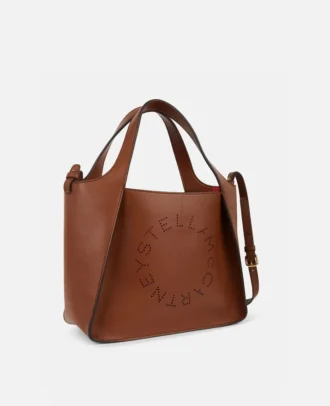 Borsa a tracolla con logo Stella