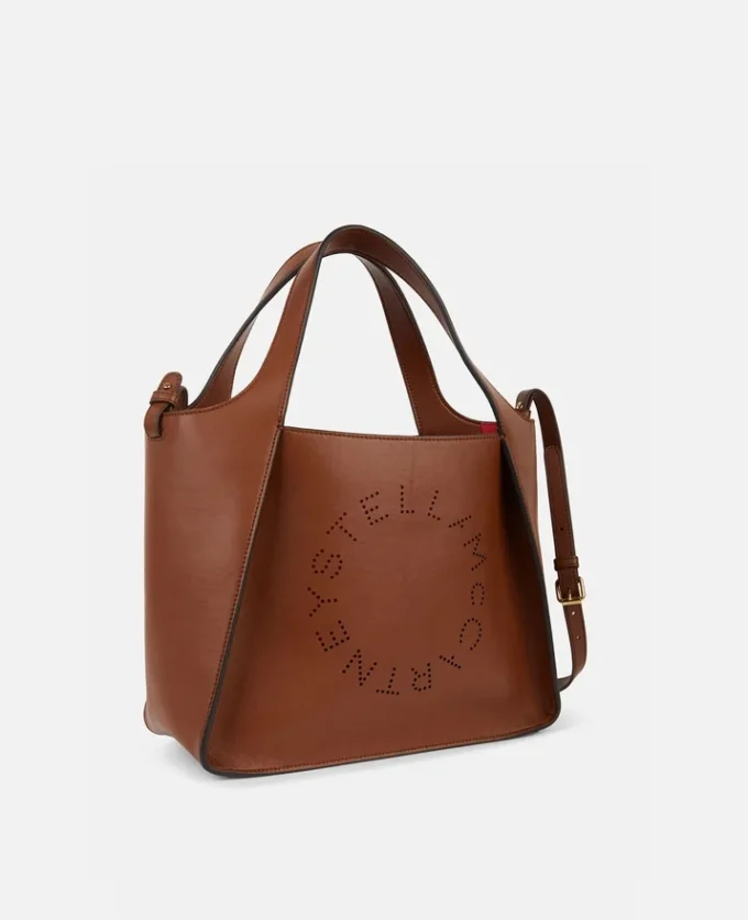 Borsa a tracolla con logo Stella