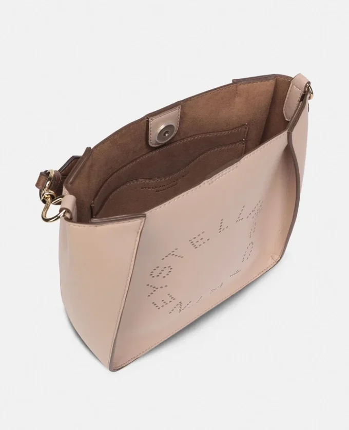 Borsa a tracolla con logo Stella