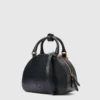 Borsa a tracolla con manico superiore con logo Borsa a tracolla con manico superiore con logo