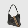 Borsa a tracolla con manico superiore con logo Borsa a tracolla con manico superiore con logo