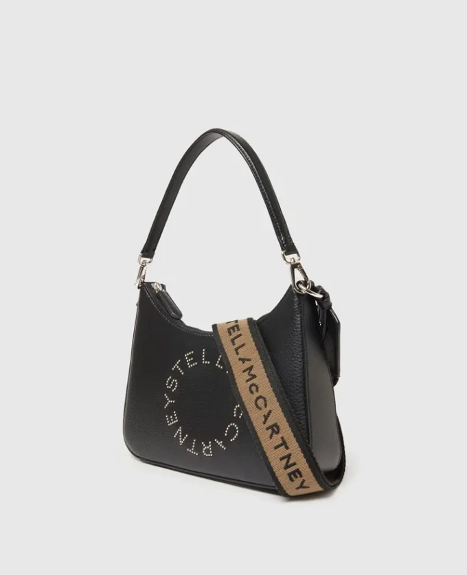 Borsa a tracolla con manico superiore con logo Borsa a tracolla con manico superiore con logo
