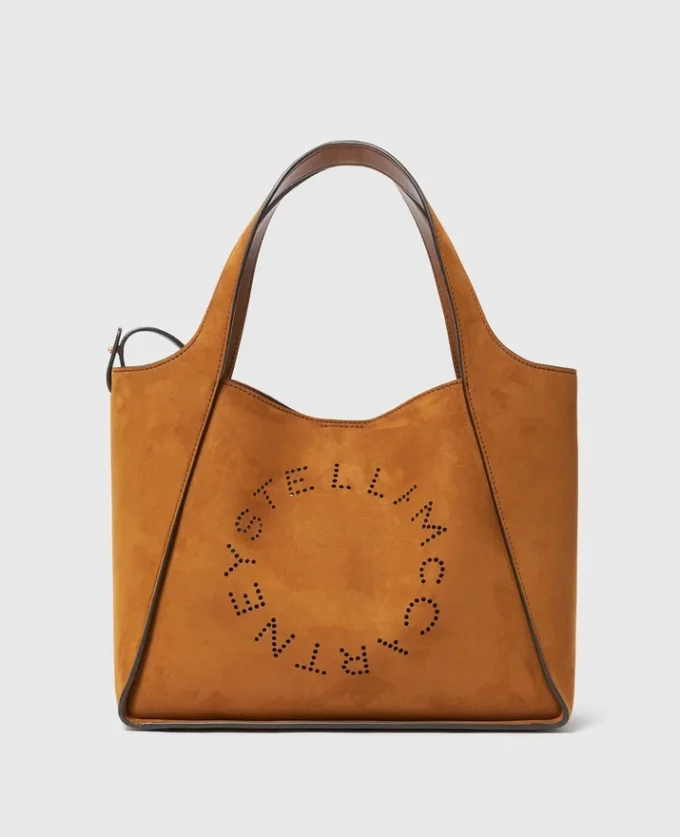 Borsa a tracolla con manico superiore e logo Borsa a tracolla con manico superiore e logo