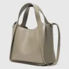 Borsa a tracolla con manico superiore e logo Borsa a tracolla con manico superiore e logo