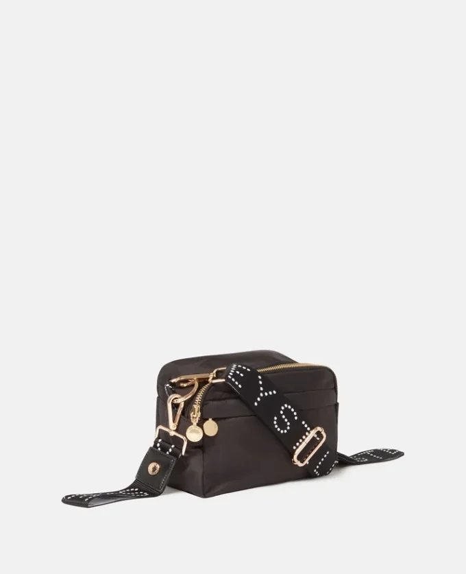 Borsa a tracolla con nastro con logo Borsa a tracolla con nastro con logo