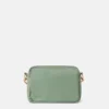 Borsa a tracolla con nastro con logo