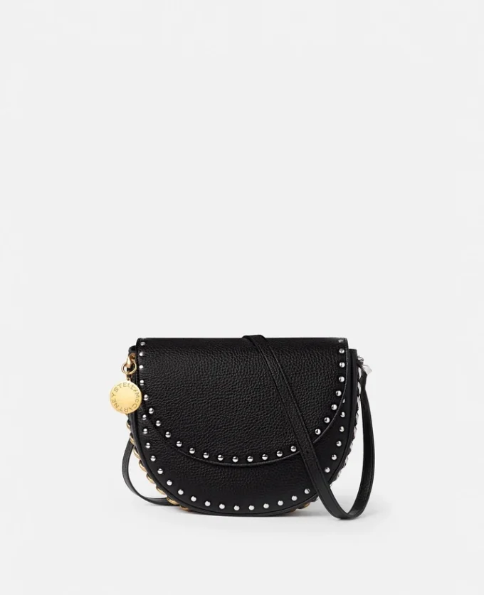 Borsa a tracolla con patta media Frayme Studded Grainy Alter Mat Borsa a tracolla con patta media Frayme Studded Grainy Alter Mat