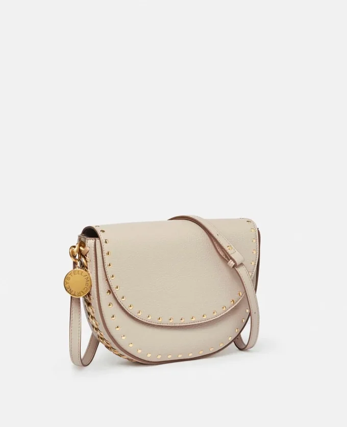 Borsa a tracolla con patta media Frayme Studded Grainy Alter Mat Borsa a tracolla con patta media Frayme Studded Grainy Alter Mat