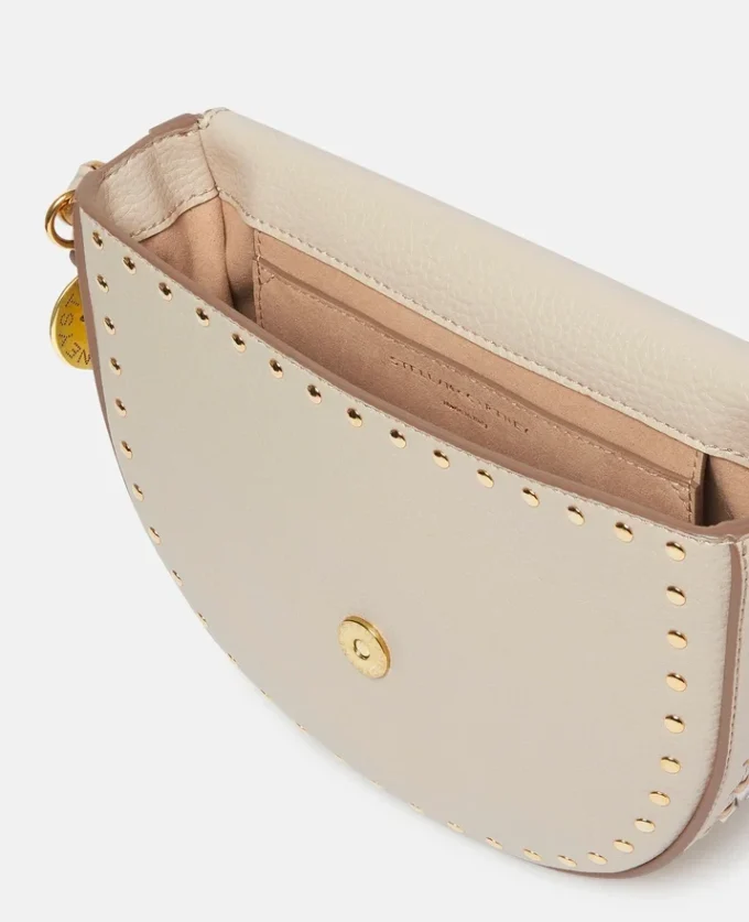 Borsa a tracolla con patta media Frayme Studded Grainy Alter Mat Borsa a tracolla con patta media Frayme Studded Grainy Alter Mat
