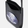 Borsa a tracolla con stampa robot sexy e texture granulosa Borsa a tracolla con stampa robot sexy e texture granulosa