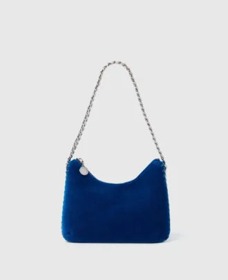 Borsa a tracolla Falabella con catena in cristallo senza piombo