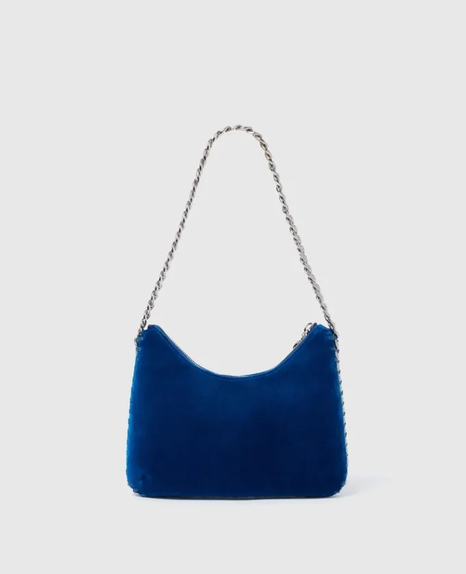 Borsa a tracolla Falabella con catena in cristallo senza piombo Borsa a tracolla Falabella con catena in cristallo senza piombo