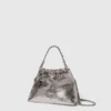 Borsa a tracolla Falabella con coulisse metallica craquelé Borsa a tracolla Falabella con coulisse metallica craquelé