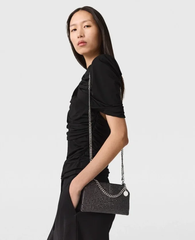 Borsa a tracolla Falabella Crystal Mesh Borsa a tracolla Falabella Crystal Mesh