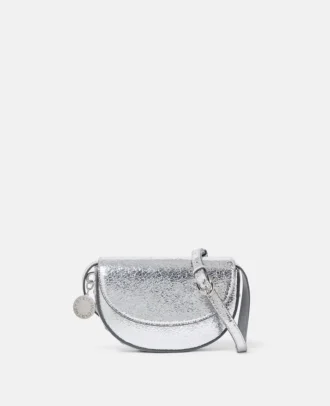 Borsa a tracolla Frayme Crackled Silver Borsa a tracolla Frayme Crackled Silver