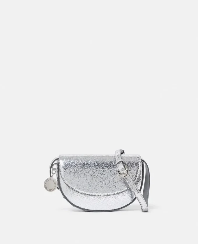 Borsa a tracolla Frayme Crackled Silver Borsa a tracolla Frayme Crackled Silver