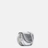 Borsa a tracolla Frayme Crackled Silver Borsa a tracolla Frayme Crackled Silver