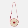 Borsa a tracolla Heart Raffia Borsa a tracolla Heart Raffia