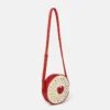 Borsa a tracolla Heart Raffia Borsa a tracolla Heart Raffia