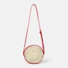 Borsa a tracolla Heart Raffia Borsa a tracolla Heart Raffia