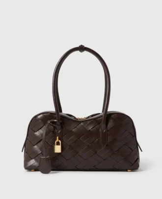 Borsa a tracolla intrecciata Stella Ryder