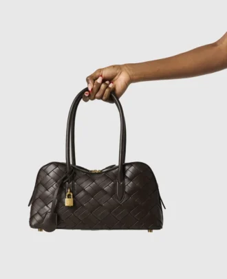 Borsa a tracolla intrecciata Stella Ryder