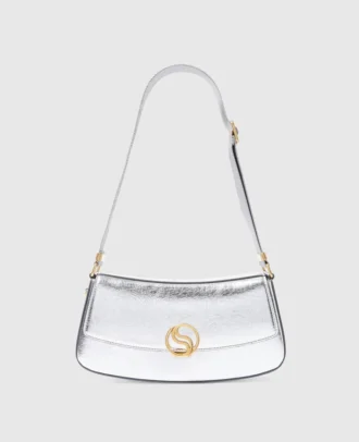 Borsa a tracolla metallizzata S-Wave
