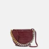Borsa a tracolla piccola Frayme con effetto coccodrillo goffrato Borsa a tracolla piccola Frayme con effetto coccodrillo goffrato