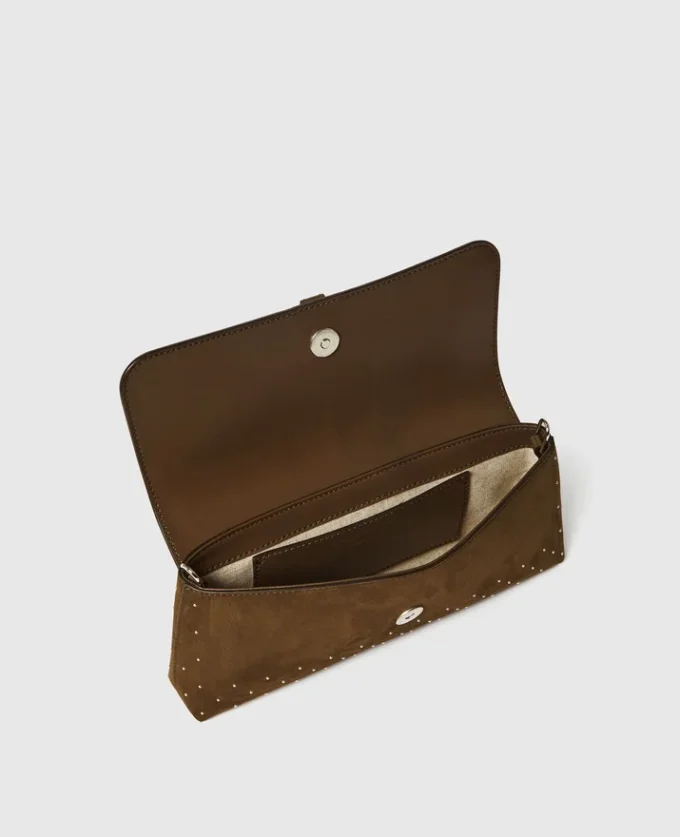 Borsa a tracolla Pochette in pelle scamosciata Ryder Borsa a tracolla Pochette in pelle scamosciata Ryder