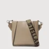 Borsa a tracolla quadrata con logo Borsa a tracolla quadrata con logo