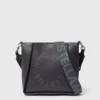 Borsa a tracolla quadrata con logo Borsa a tracolla quadrata con logo