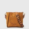 Borsa a tracolla quadrata con logo Borsa a tracolla quadrata con logo