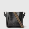 Borsa a tracolla quadrata con logo Borsa a tracolla quadrata con logo