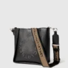 Borsa a tracolla quadrata con logo Borsa a tracolla quadrata con logo