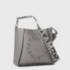 Borsa a tracolla quadrata con logo Borsa a tracolla quadrata con logo