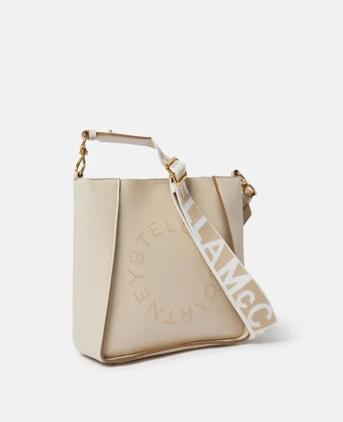 Borsa a tracolla quadrata con logo Borsa a tracolla quadrata con logo