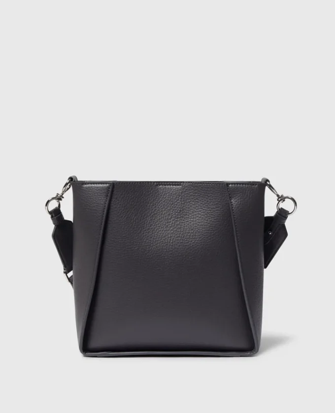 Borsa a tracolla quadrata con logo Borsa a tracolla quadrata con logo