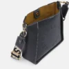 Borsa a tracolla quadrata con logo