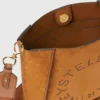 Borsa a tracolla quadrata con logo Borsa a tracolla quadrata con logo