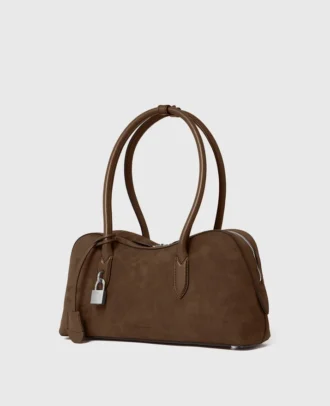 Borsa a tracolla Ryder in pelle scamosciata