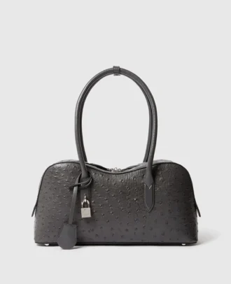 Borsa a tracolla Ryder in struzzo