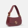 Borsa a tracolla S-Wave con effetto coccodrillo goffrato Borsa a tracolla S-Wave con effetto coccodrillo goffrato
