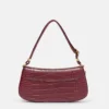 Borsa a tracolla S-Wave con effetto coccodrillo goffrato Borsa a tracolla S-Wave con effetto coccodrillo goffrato